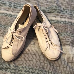 Converse leather shoes